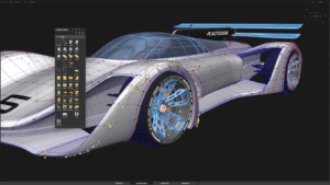 Alias AutoStudio 2026 interface with new AI-powered tools